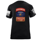 State Tab Shirt: Wisconsin Shirts 86424-S-BK