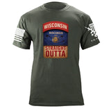 State Tab Shirt: Wisconsin Shirts 86424-S-MG
