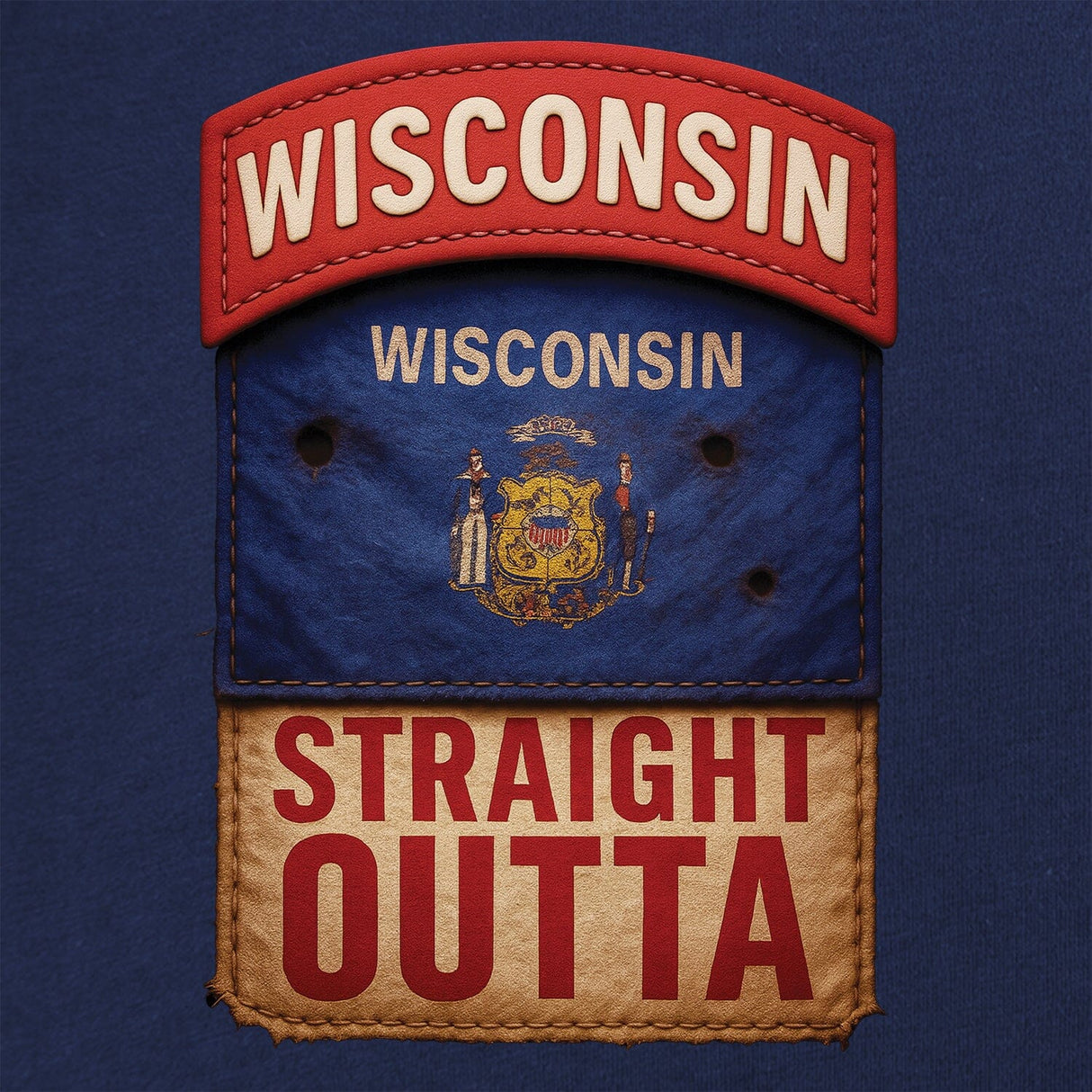 State Tab Shirt: Wisconsin Shirts 