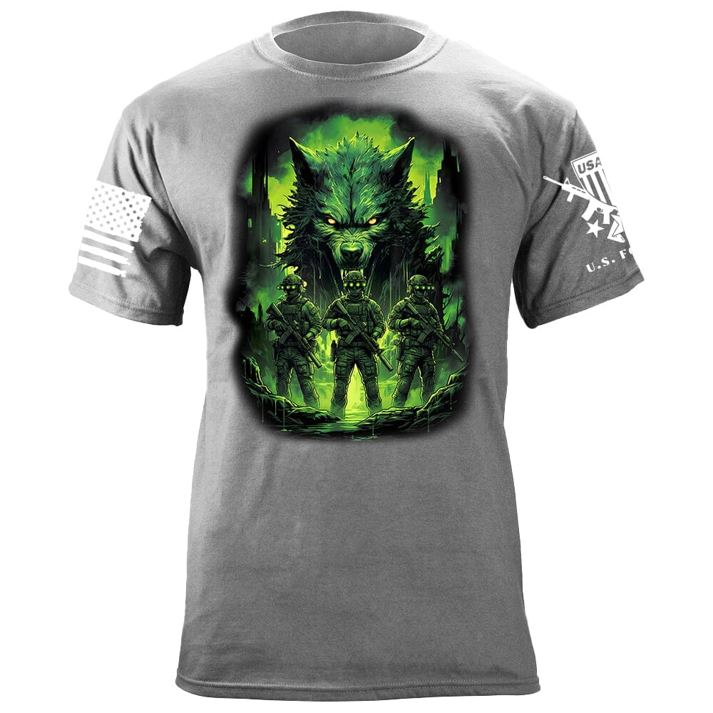 Wolf Night Vision T-Shirt Shirts 88100-S-HG