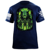 Wolf Night Vision T-Shirt Shirts 88100-S-NAVY