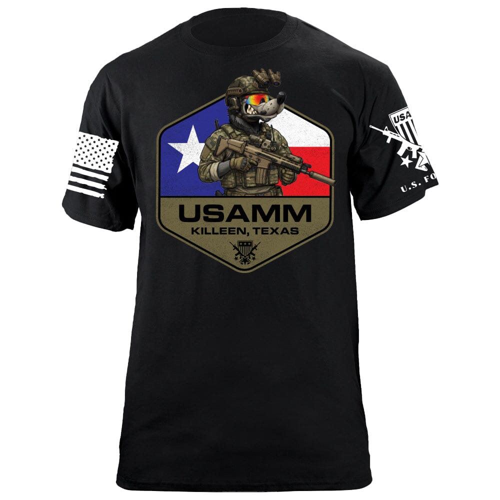 USAMM Wolf Operator T-Shirt Shirts 88056-S-BK