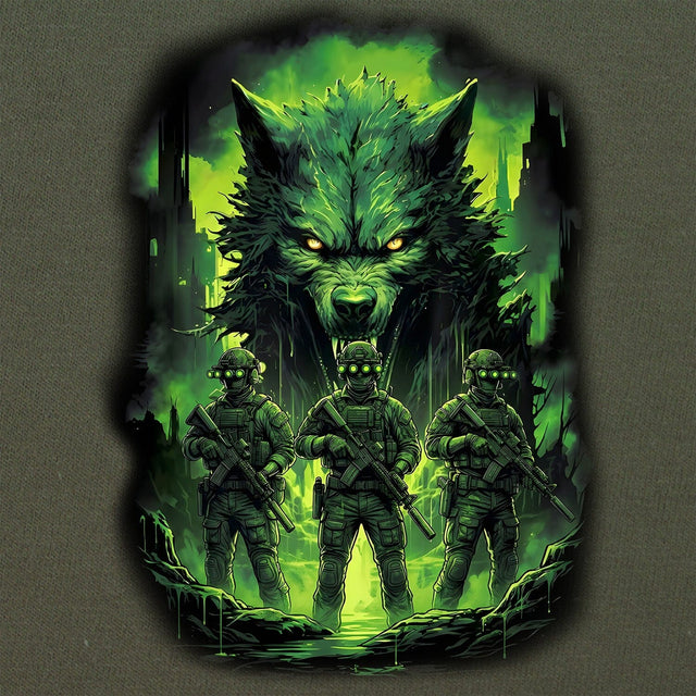 Wolf Night Vision T-Shirt Shirts 