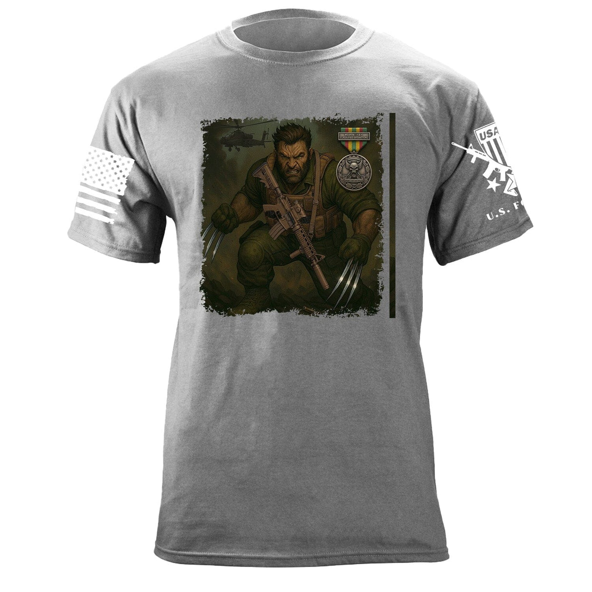 Wolverine T-Shirt Shirts 87411-S-HG