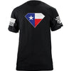 Super Patriot Texas Flag T-Shirt Shirts YFS.5.005.1.BKT.1