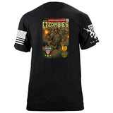 Vintage Zombies in the Nam Comic T-Shirt Shirts 86354-S-BK