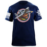 A-10 Reaper T-Shirt Shirts 88105-S-NAVY