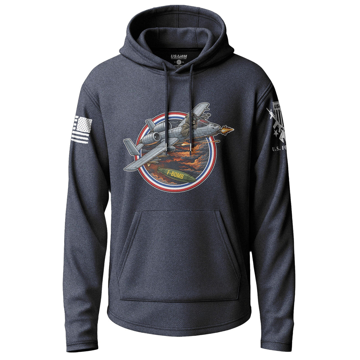 A10 Reaper Lightweight Hoodie Lightweight Hoodie 90016-S-NAVY-THIN