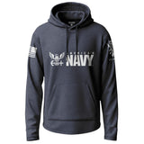 Officially Licensed U.S. Navy Lightweight Hoodie Lightweight Hoodie 90085-S-NAVY-THIN