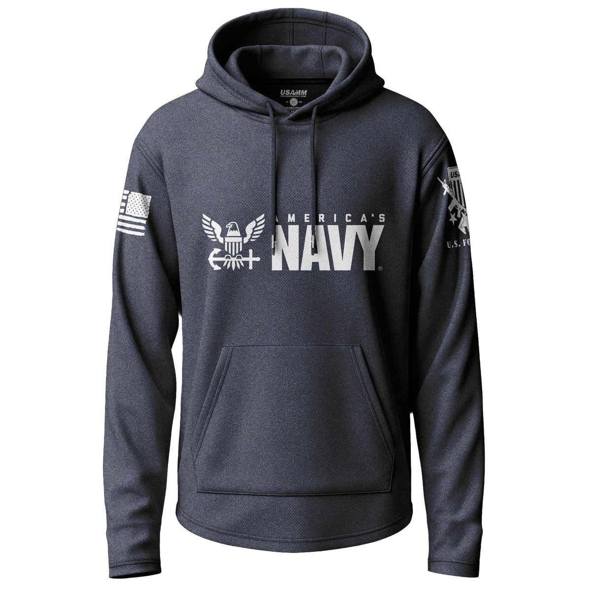 Officially Licensed U.S. Navy Lightweight Hoodie Lightweight Hoodie 90085-S-NAVY-THIN