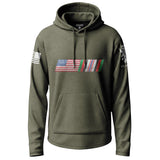 US Flag Afghanistan Service Ribbon Lightweight Hoodie Lightweight Hoodie 90087-S-MG-THIN