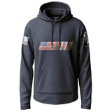 US Flag Afghanistan Service Ribbon Lightweight Hoodie Lightweight Hoodie 90087-S-NAVY-THIN