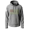 Subdued US Flag Graphic Lightweight Hoodie Lightweight Hoodie 90091-S-HG-THIN