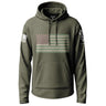 Subdued US Flag Graphic Lightweight Hoodie Lightweight Hoodie 90091-S-MG-THIN