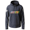 American Flag Vietnam Service Ribbon Blend Lightweight Hoodie Lightweight Hoodie 90093-S-NAVY-THIN