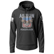 American Peacemaker Graphic Lightweight Hoodie Lightweight Hoodie 90099-S-BK-THIN