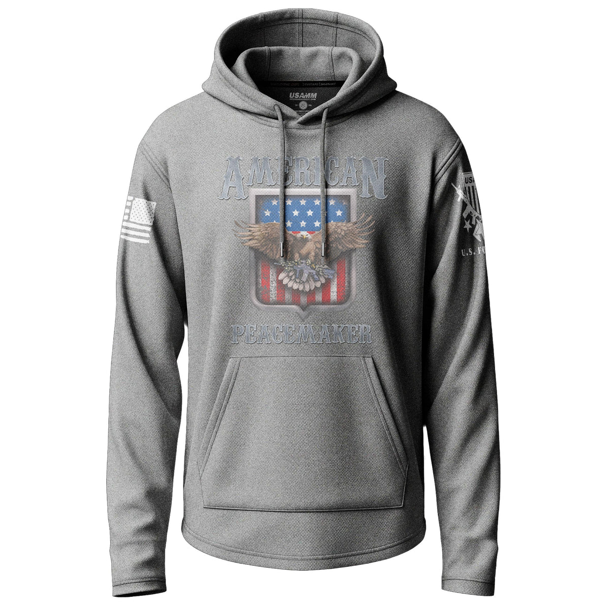 American Peacemaker Graphic Lightweight Hoodie Lightweight Hoodie 90099-S-HG-THIN