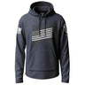 American Veteran Flag Graphic Lightweight Hoodie Lightweight Hoodie 90103-S-NAVY-THIN