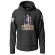 American Warrior Patriotic Spartan Helmet Lightweight Hoodie Lightweight Hoodie 90105-S-BK-THIN
