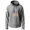 American Warrior Patriotic Spartan Helmet Lightweight Hoodie Lightweight Hoodie 90105-S-HG-THIN