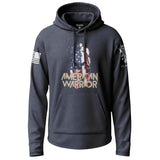 American Warrior Patriotic Spartan Helmet Lightweight Hoodie Lightweight Hoodie 90105-S-NAVY-THIN