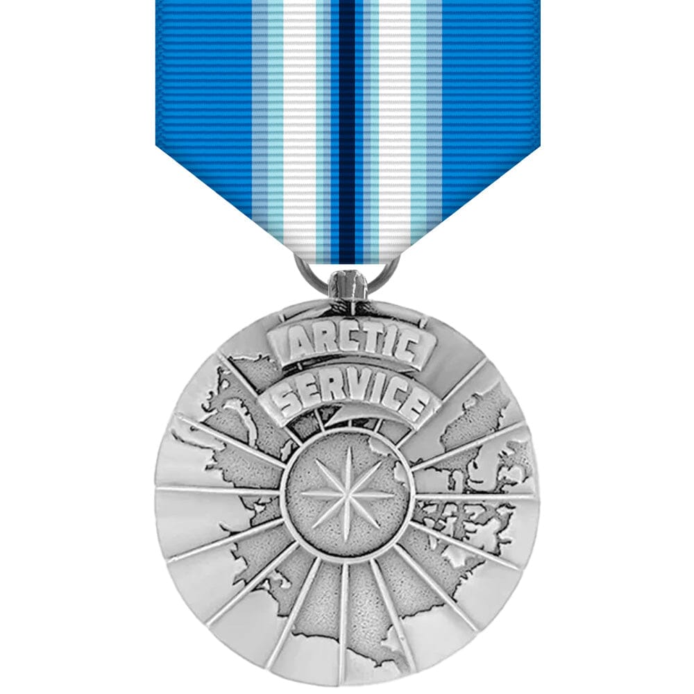 Navy Arctic Service Anodized Medal Military Medals 