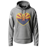Arizona State Flag Heart Graphic Lightweight Hoodie Lightweight Hoodie 90111-S-HG-THIN