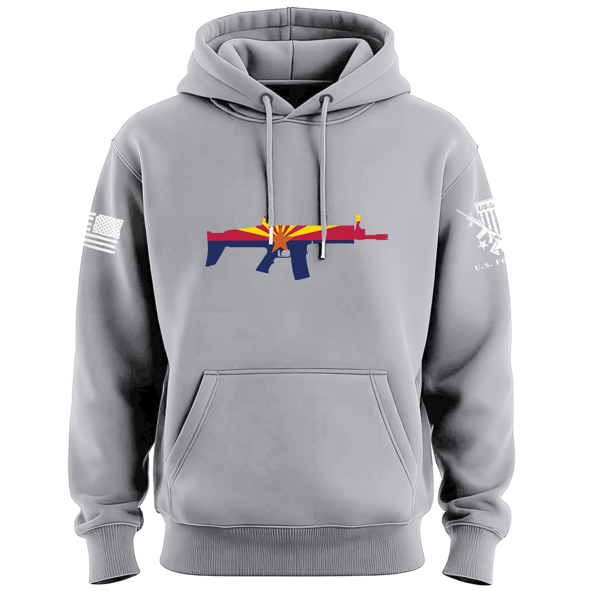 Arizona Scar Flag Hoodie Hoodies 100020-S-HG