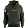 Arizona Scar Flag Hoodie Hoodies 100020-S-MG