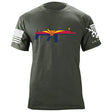 Arizona Scar Flag T-shirt Shirts 87096-3XL-MG
