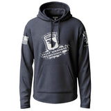 101st Airborne Division Graphic Stencil Lightweight Hoodie Lightweight Hoodie 90140-S-NAVY-THIN