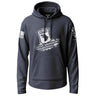 101st Airborne Division Graphic Stencil Lightweight Hoodie Lightweight Hoodie 90140-S-NAVY-THIN