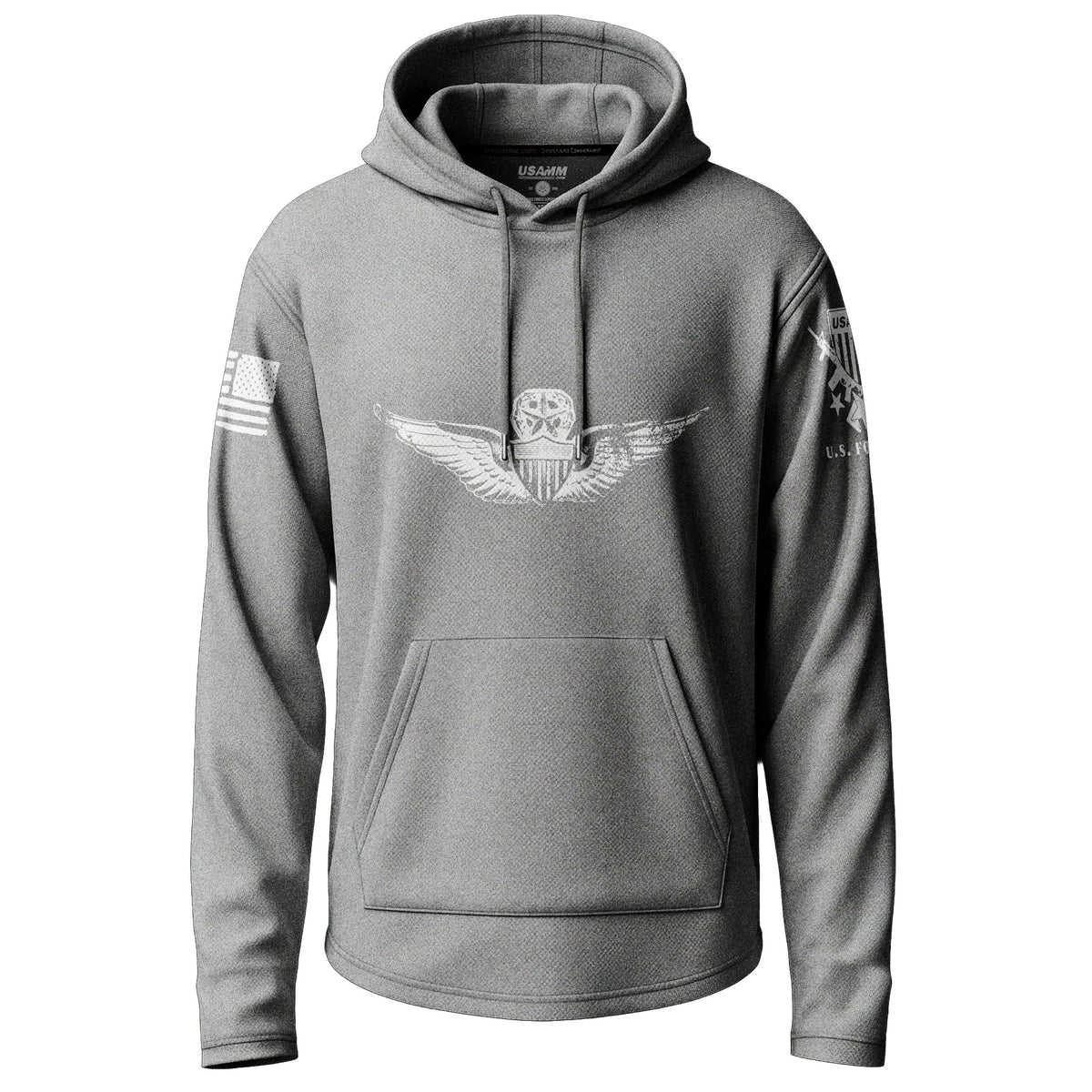 Army Aviation Master Distressed Badge Lightweight Hoodie Lightweight Hoodie 90117-S-HG-THIN