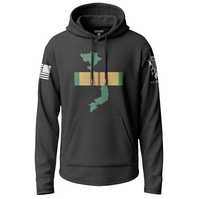 Army Brothers in Arms Vietnam 2 Lightweight Hoodie Lightweight Hoodie 90119-S-BK-THIN