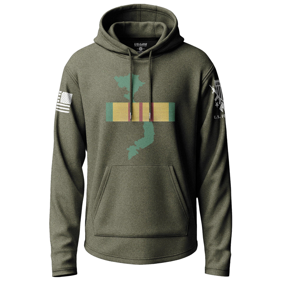 Army Brothers in Arms Vietnam 2 Lightweight Hoodie Lightweight Hoodie 90119-S-MG-THIN
