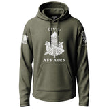 Army Civil Affairs Text Graphic Lightweight Hoodie Lightweight Hoodie 90323-S-MG-THIN