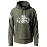 Army EOD Distressed Badge Lightweight Hoodie Lightweight Hoodie 90133-S-MG-THIN