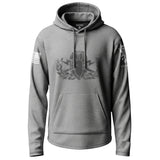 Army EOD Distressed Badge Lightweight Hoodie Lightweight Hoodie 90133-S-HG-THIN