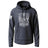 Army Grunge Graphic Black and White Lightweight Hoodie Lightweight Hoodie 90123-S-NAVY-THIN