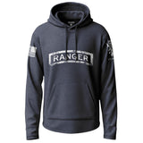 Army Ranger Tab SP White Graphic Lightweight Hoodie Lightweight Hoodie 90127-S-NAVY-THIN