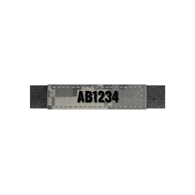ACU Helmet Band Battle Roster Number