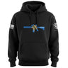 AR Oklahoma Flag Hoodie Hoodies 100017-S-BK