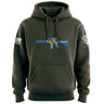AR Oklahoma Flag Hoodie Hoodies 100017-S-MG