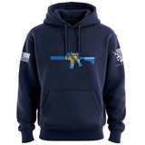 AR Oklahoma Flag Hoodie Hoodies 100017-S-NAVY