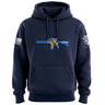 AR Oklahoma Flag Hoodie Hoodies 100017-S-NAVY