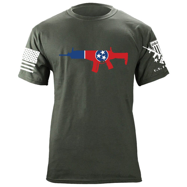 ARX160 Tennessee Flag T-Shirt Shirts 87092-3XL-MG