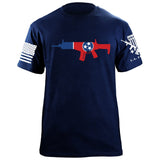 ARX160 Tennessee Flag T-Shirt Shirts 87092-S-NAVY