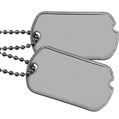 Notched Dog Tags