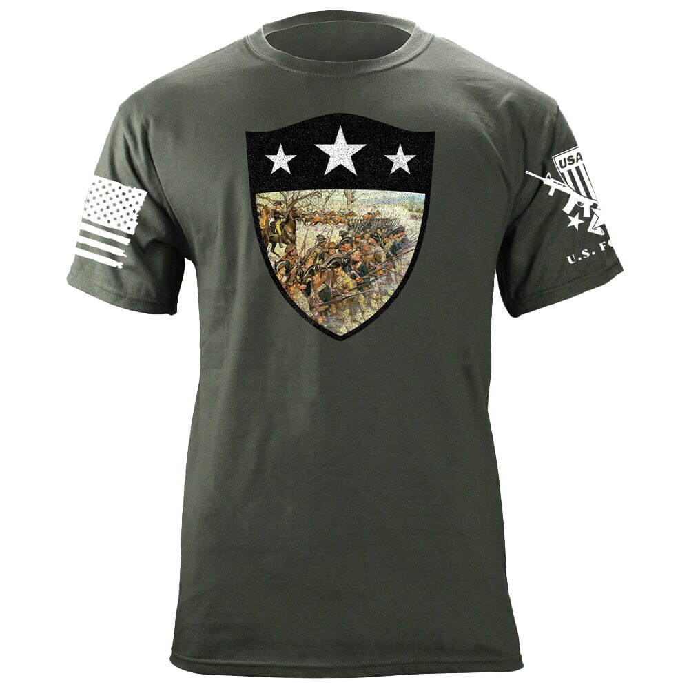 Battle of Guilford Courthouse Shield T-Shirt – USAMM