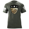 Battle of Guilford Courthouse Shield T-Shirt